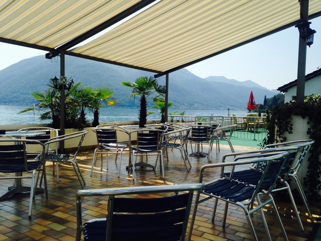 Hotel Garni Battello Melide Buitenkant foto