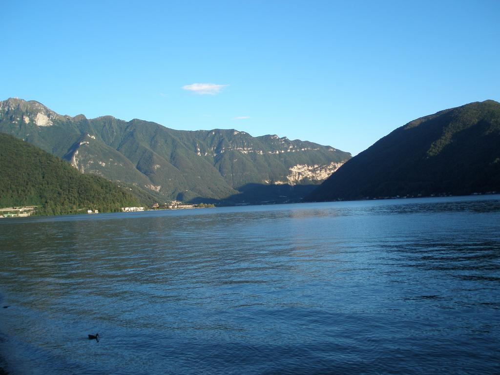Hotel Garni Battello Melide Buitenkant foto