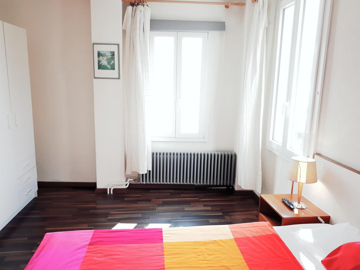 Hotel Garni Battello Melide Buitenkant foto