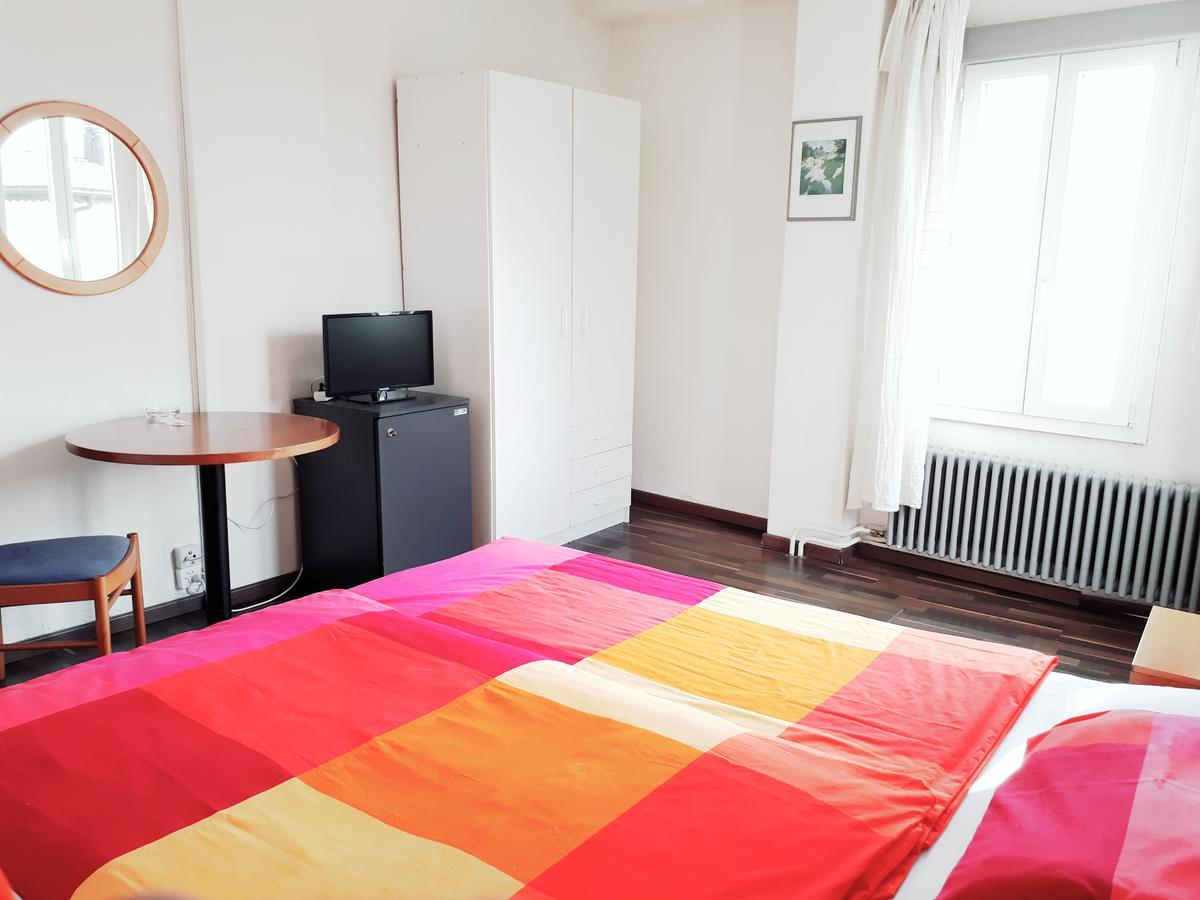Hotel Garni Battello Melide Buitenkant foto